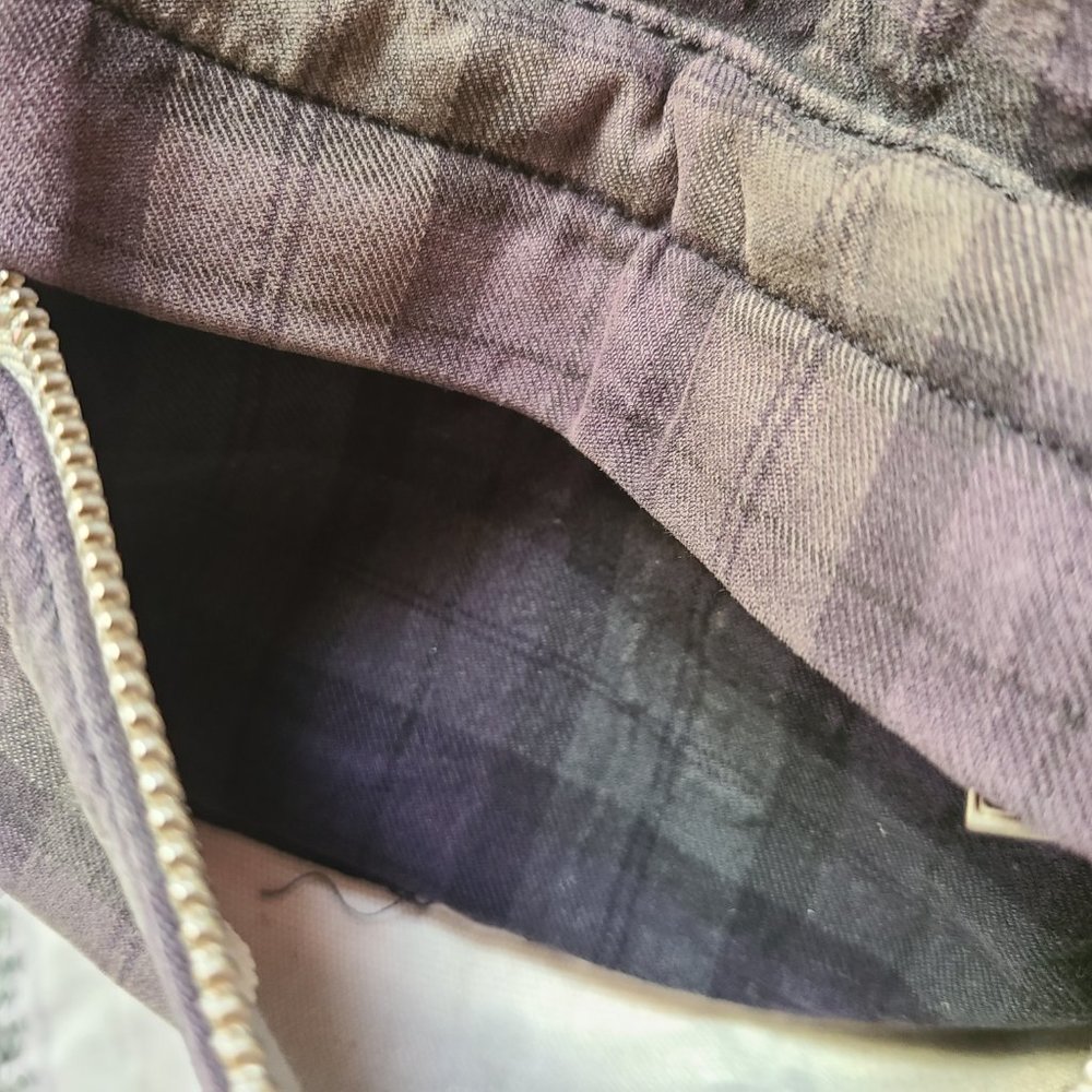 brandy melville john galt mini backpack plaid - Picture 6 of 9